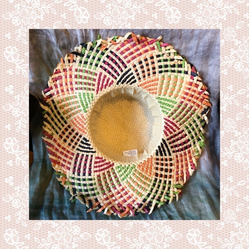 Super Cute Sunhat - 100% Paper - NWOT - Picture 3 of 4